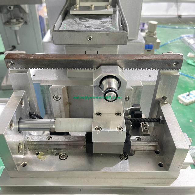 Impresora tampográfica para máquina de tampografía de ruedas contrarias