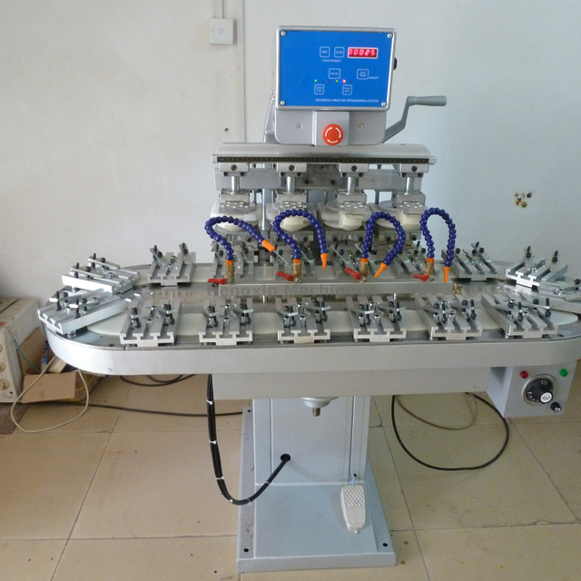 Impresora de almohadilla de 4 colores Impresora de almohadilla de taza de tinta (M4/CK)