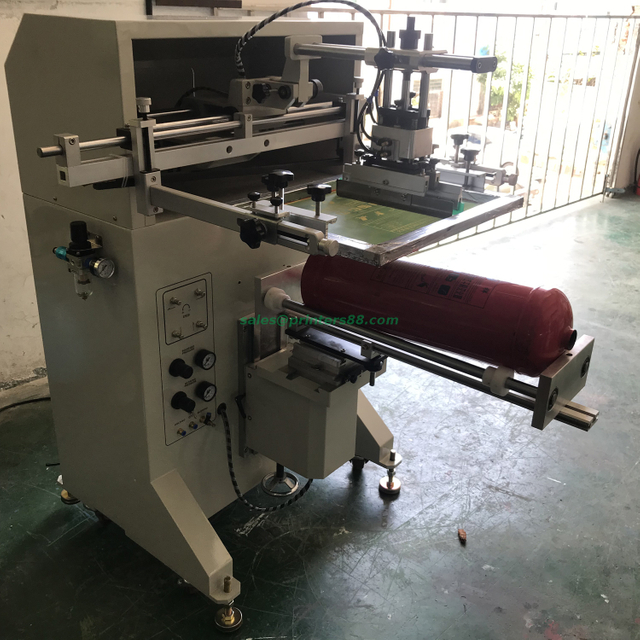 Máquina de serigrafía para extintor de incendios (HX-2A)