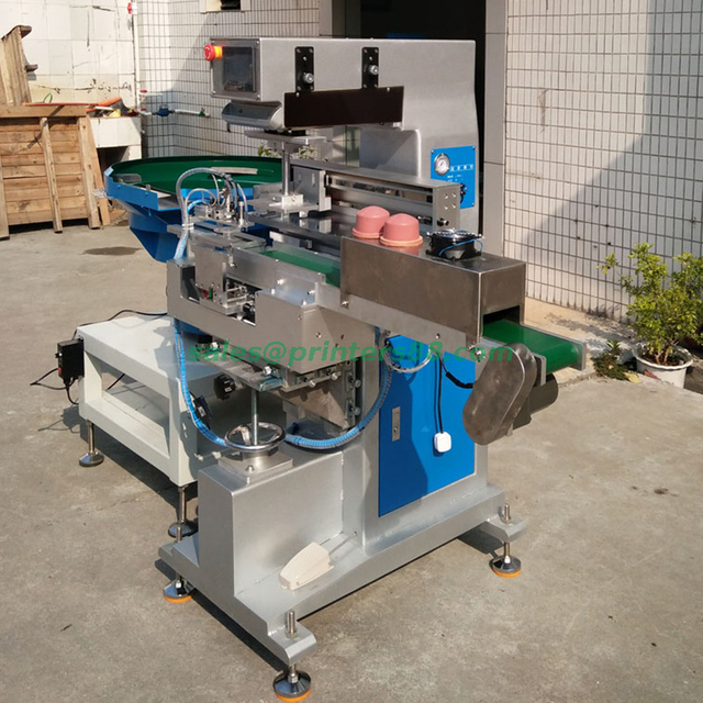 Impresora de tampografía automática de cinta de sellado de roscas