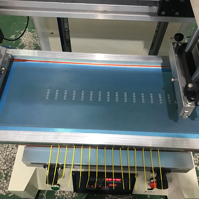 Impresora de pantalla de sobremesa con mesa de trabajo con ranura en T (HX-2030T)