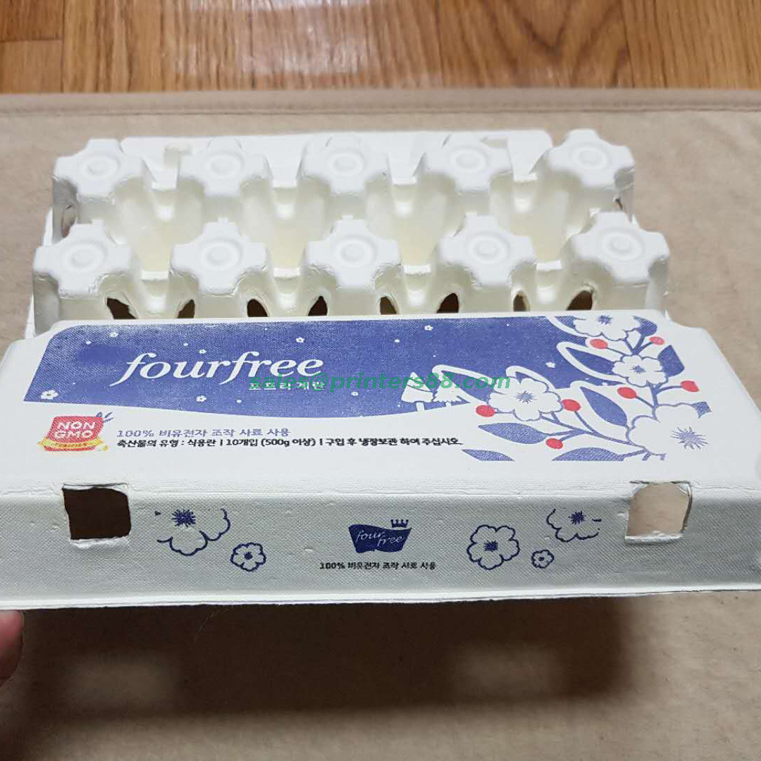 Impresora tampográfica de ocho colores para bandeja de huevos (M8/C-D610)