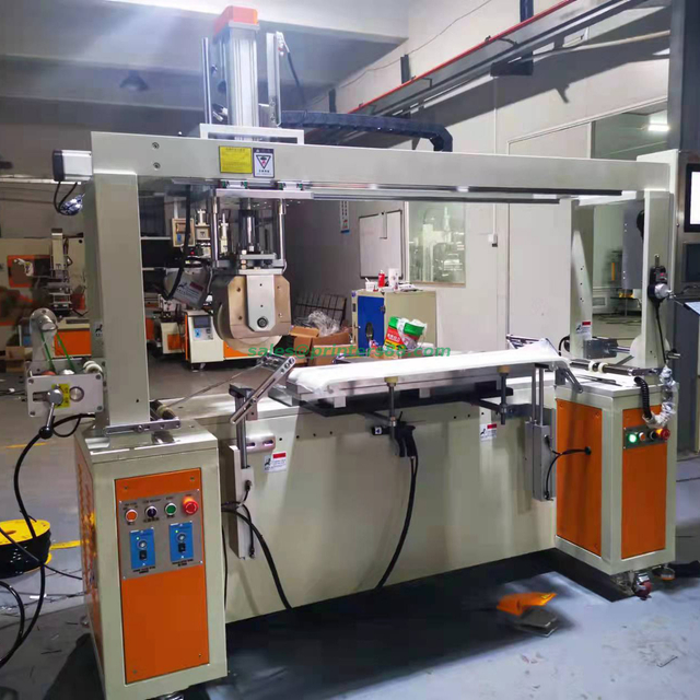 Máquina de estampado en caliente de la cubierta de aire acondicionado (HX-20100Y)