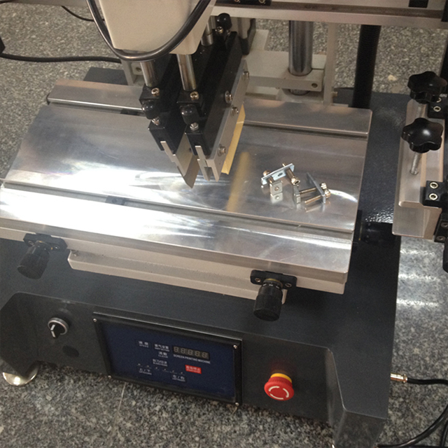 Impresora de pantalla de sobremesa con mesa de trabajo con ranura en T (HX-2030T)