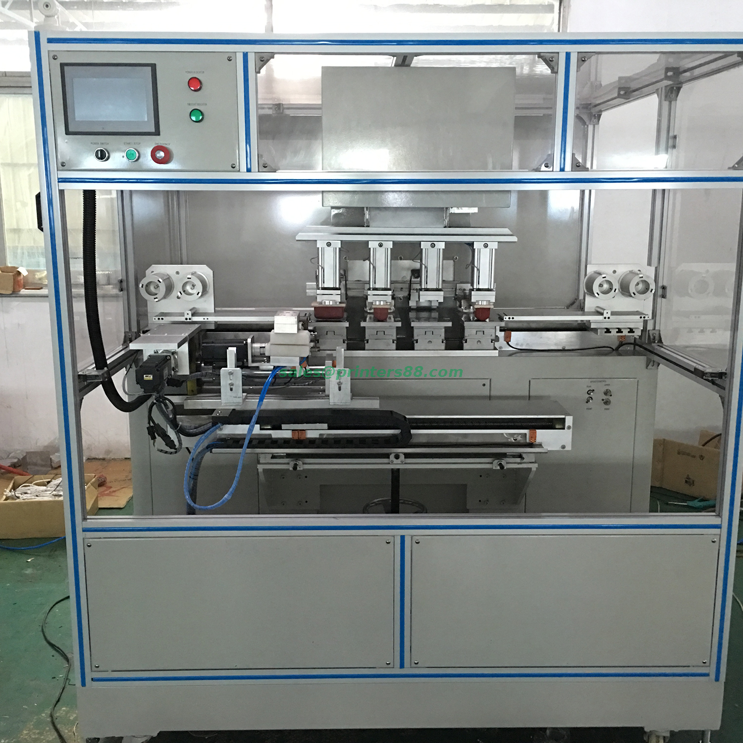 Máquina de tampografía CNC de cuatro colores (HX-M4/S-T1)