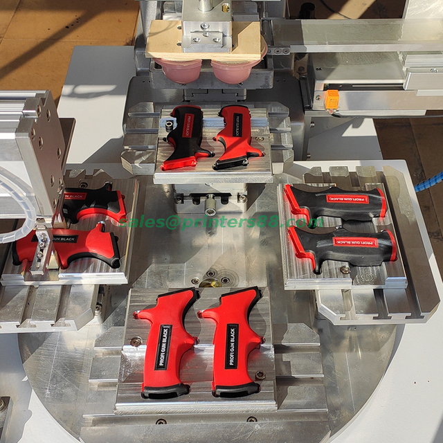 Impresora tampográfica automática para empuñadura de pistola (HX-500RJ/4-P)