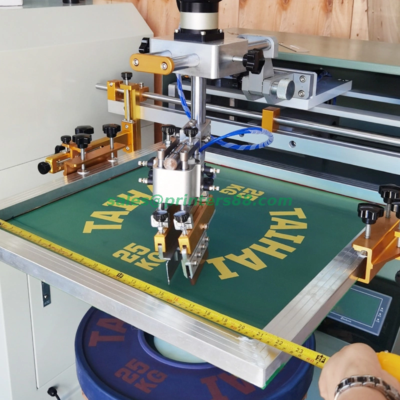 Máquina de serigrafía de placas de peso (HX-400SR)