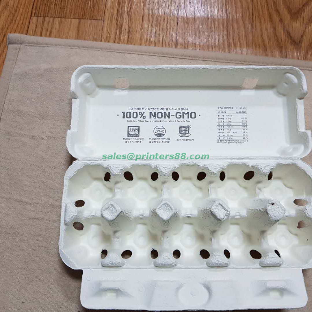 Impresora tampográfica de ocho colores para bandeja de huevos (M8/C-D610)