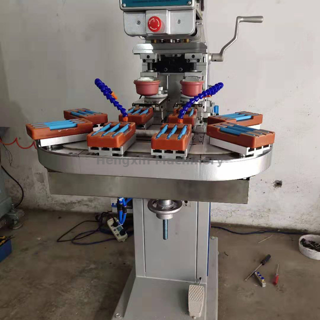 Impresora tampográfica de dos colores para imprimir en bolígrafo (P2/CK)