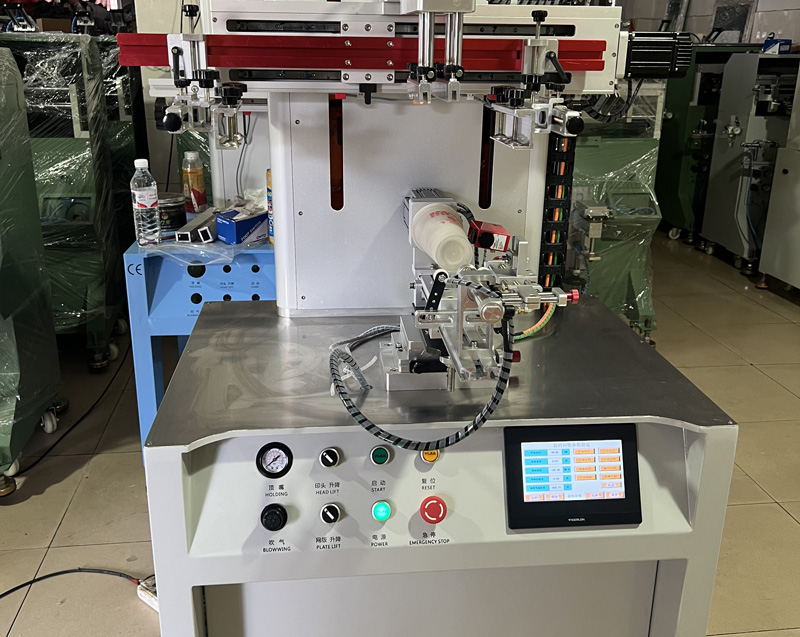 Impresora de serigrafía PET Cup enviada a Arabia Saudita