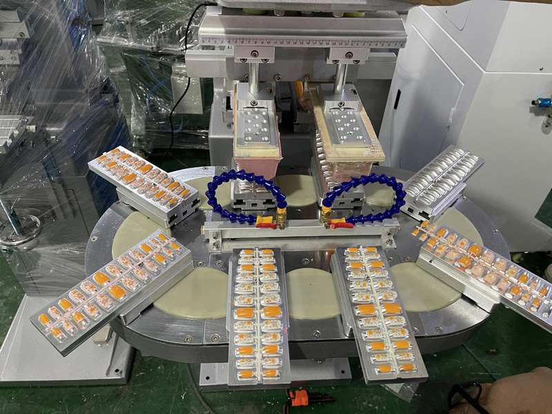 Impresora tampográfica de dos colores para Nail Stick vendida a Rusia