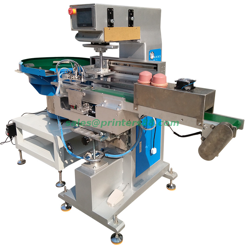 Impresora de tampografía automática de cinta de sellado de roscas