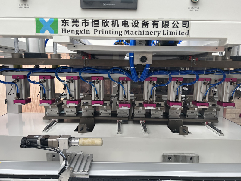 Máquina de tampografía con servomotor de diez colores vendida a Malasia