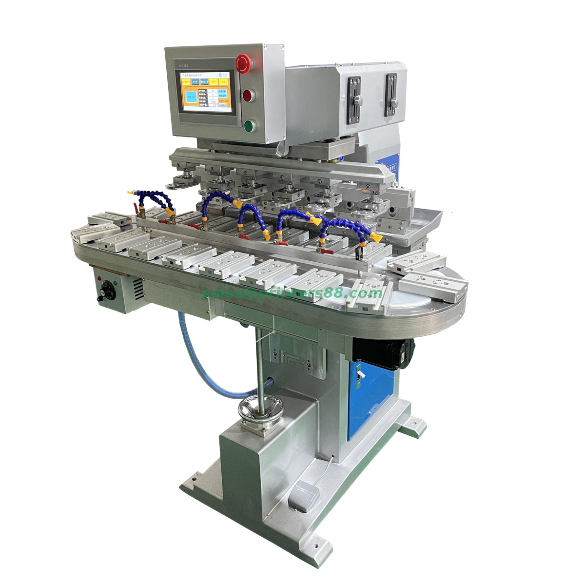 Impresora tampográfica de 6 colores con control de servomotor (P6/CS)