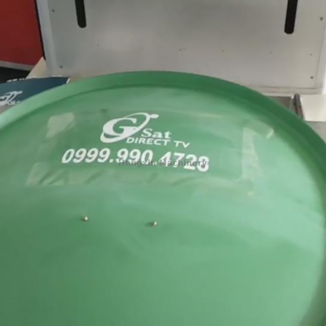 Máquina de serigrafía de antena satelital (HX-4060T)