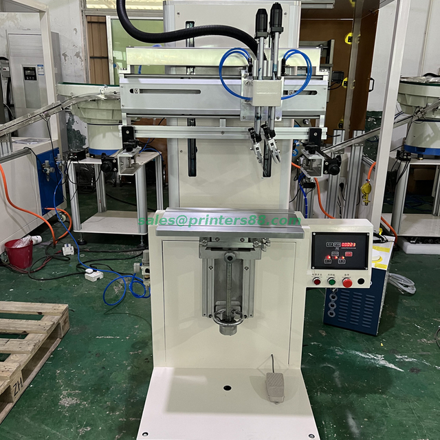 Máquina de serigrafía vertical MINI