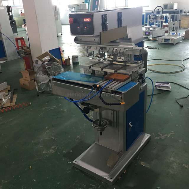 Impresora tampográfica de cuatro colores para casco de seguridad (P4/SK)