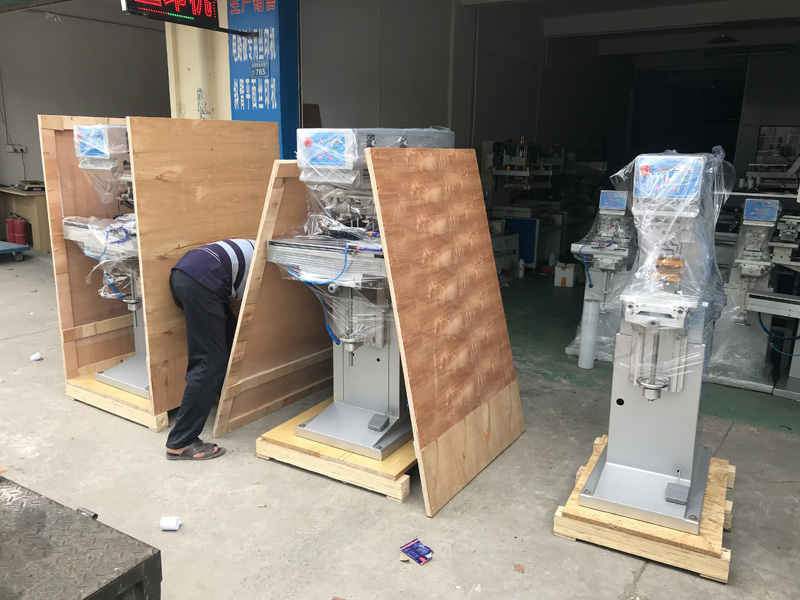 Impresoras tampográficas de un color y de 4 colores vendidas en Jordania