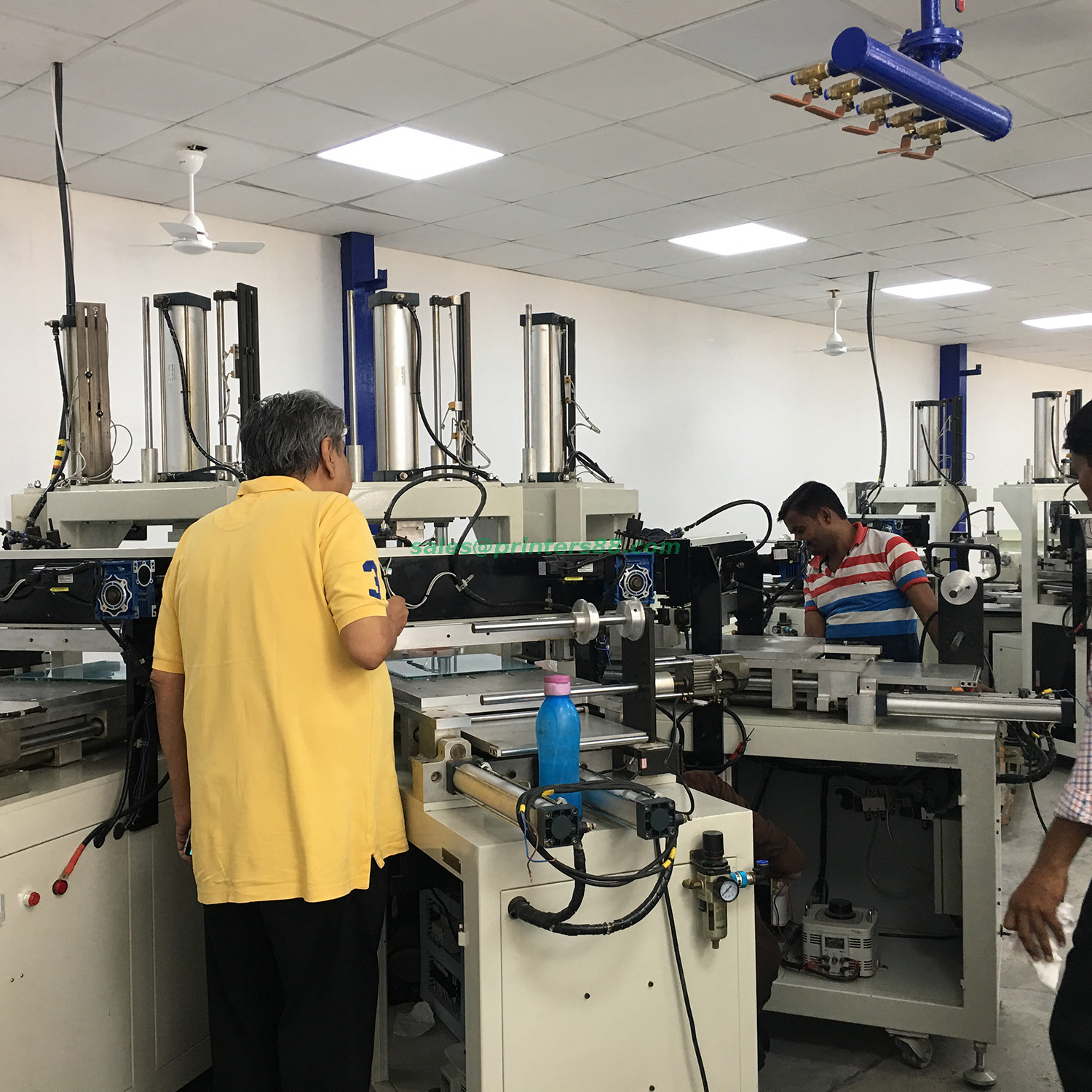 Máquina de impresión de almohadilla de cristalería Opal