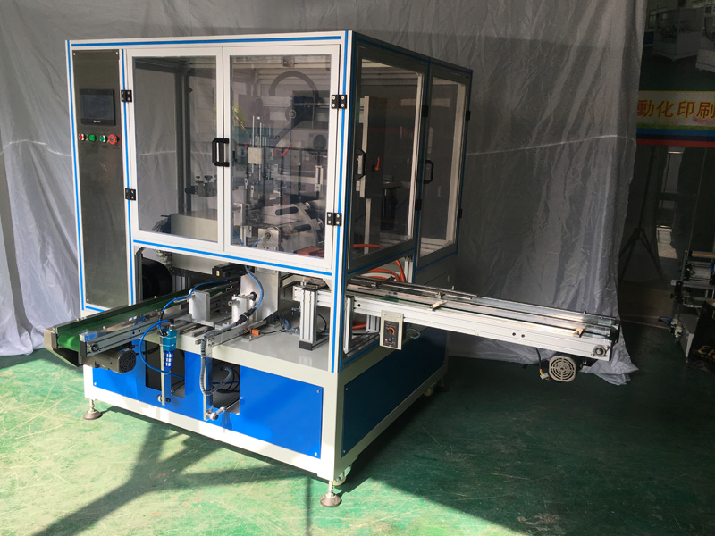 Cliente de Rusia compra impresora automática de pantalla de tubo blando